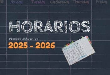 Horarios 2025 - 2026