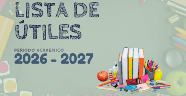 Lista de útiles 2026 - 2027