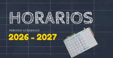 Horarios 2026 - 2027 Horarios 2026 - 2027